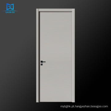 Design simples porta econômica Interior Porta de madeira Quarto moderno porta go-h2